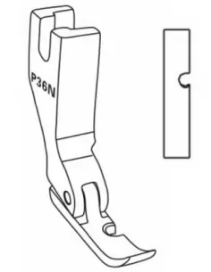 PRENSATELAS CREMALLERAS IZQ ESTRECHO