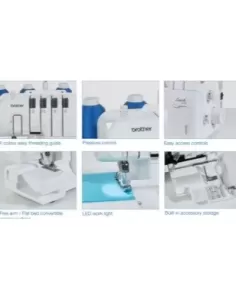 BROTHER OVERLOCK 2104D 2